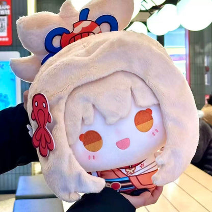 Smile House Fanmade Plushies Female Orange Big Head 30CM Plush Doll
