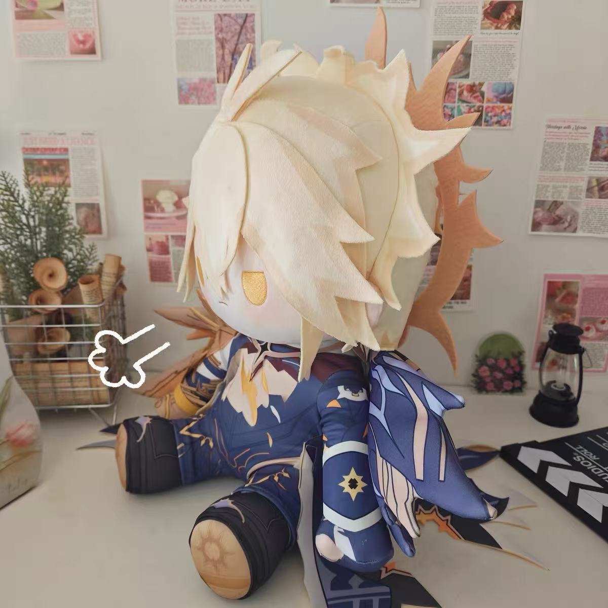 Smile House Fanart Plushies 40CM Staring Eyes God Plush Doll Style12