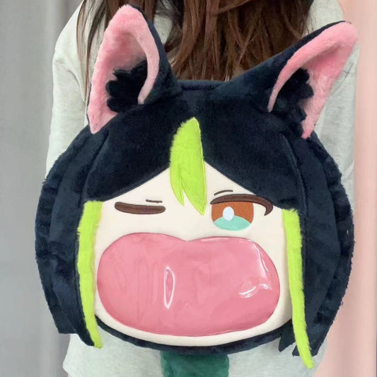 Smile House Game Genshin Impact Tighnari Backpack Crossbody Bag