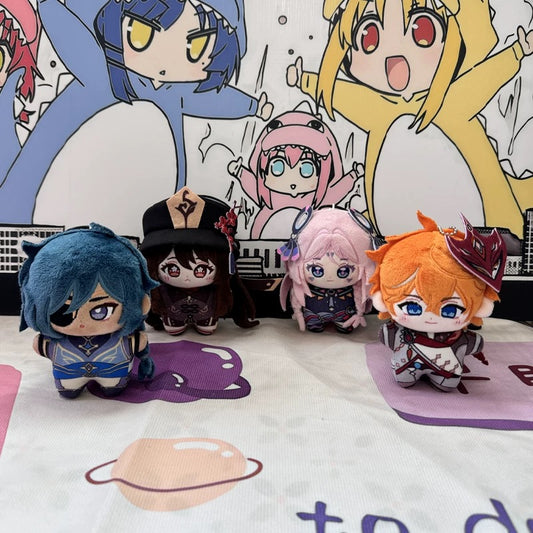 Smile House Genshin Impact Plushies Citlali Kaeya Tartaglia Childe Hutao 12CM HX Style Plush Doll