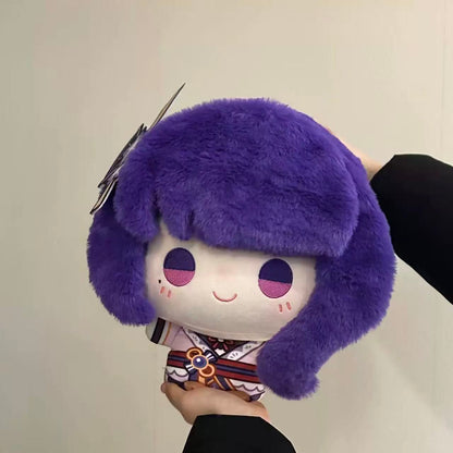 Smile House Fanmade Plushies Female Pruple Big Head 30CM Plush Doll
