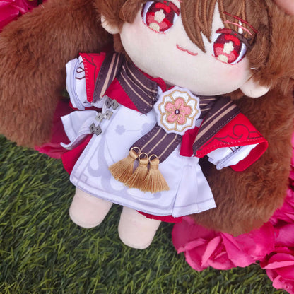 Smile House Genshin Impact Hutao Cherries Snow-Laden Plushies 20CM Plush Doll