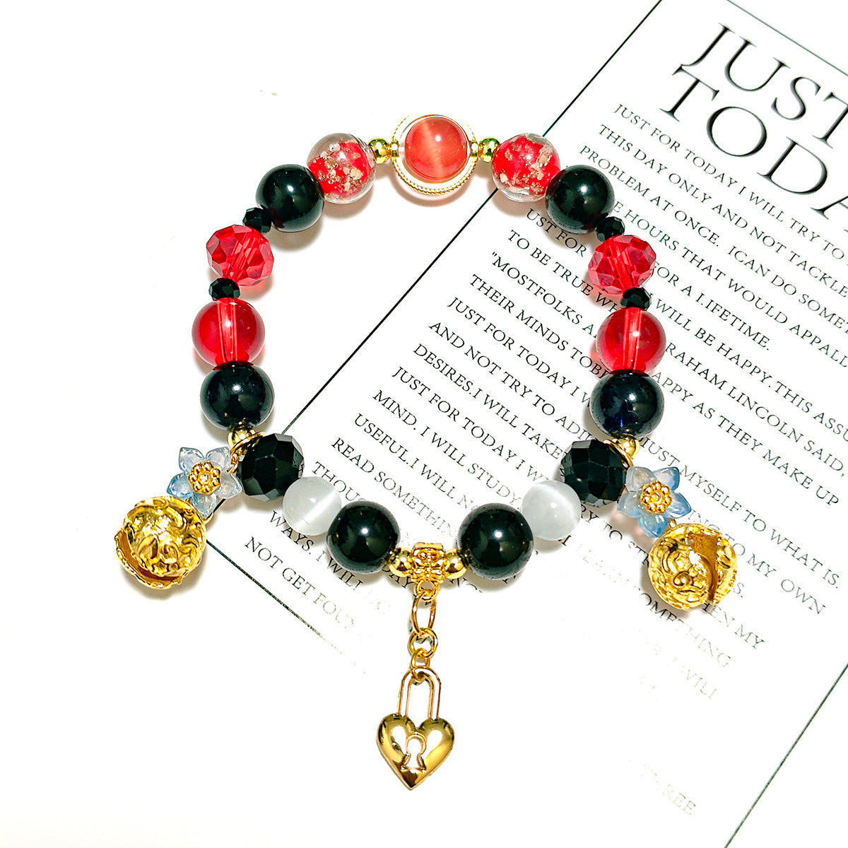 Smile House Fanmade Inspired Handemade Key Acc Round Bracelet