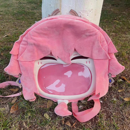 Smile House Genshin Impact Yae Miko Backpack Crossbody Bag
