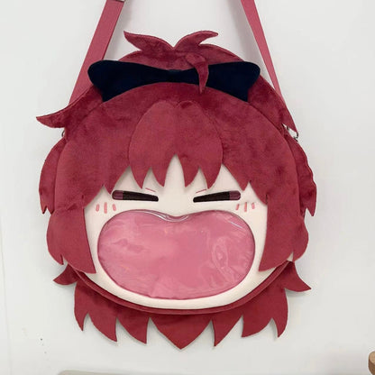 Smile House Puella Magi Madoka Kyouko Sakura Crossbody Bag Backpack
