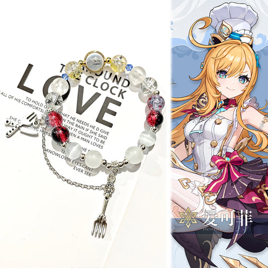 Smile House Game Wuthering Waves Escoffier Inspired Bracelet