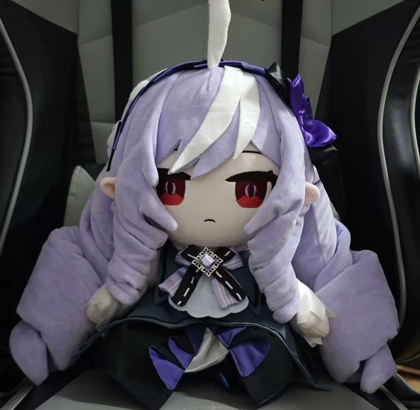 Pre-sale Smile House Fanart With Clothes Plushies Big Eyes Ver Purple Detail Plush Doll 30CM