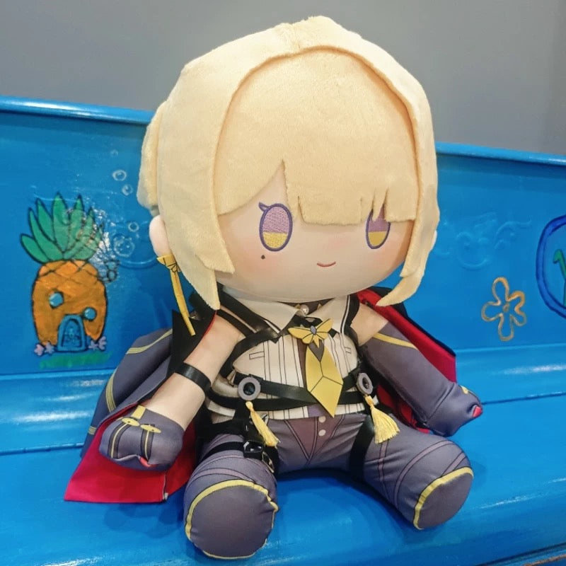 Smile House Zenless Zone Zero ZZZ Evelyn Chevalier Staring Eyes Plush Doll 40CM