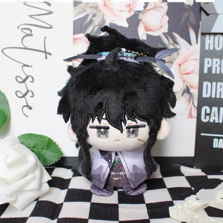 Smile House Fanmade Plushies Black Hair Cloak Plush Doll 12CM