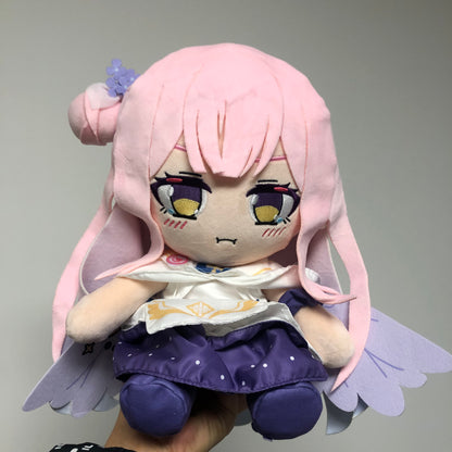 Smile House Fanmade Blue Anime Plushies Pink Hair 30CM Plush Doll