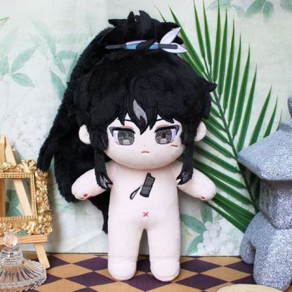 Smile House Fanmade Plushies Black Hair Male 20CM Plush Doll