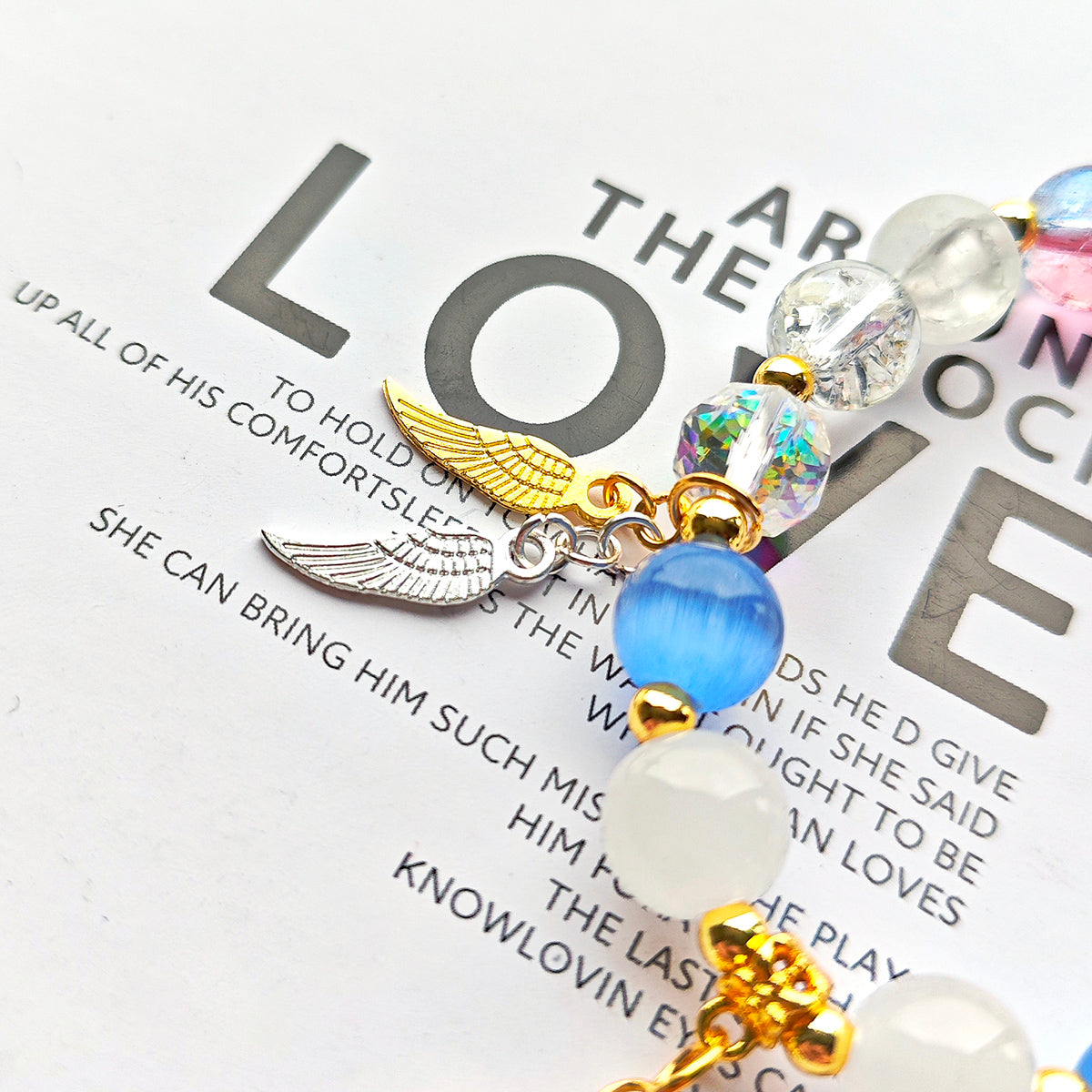 Smile House Fanmade Inspired AMS Handemade Round Bracelet