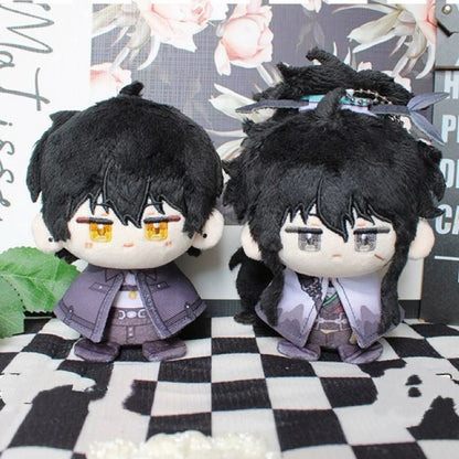 Smile House Fanmade Plushies Black Hair Cloak Plush Doll 12CM