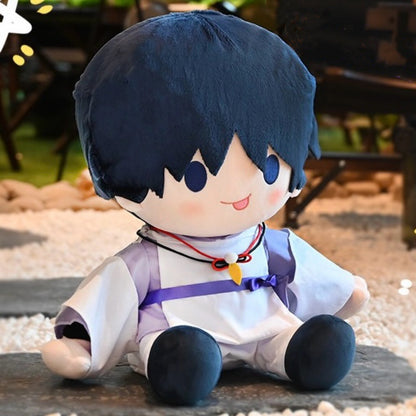 Smile House Genshin Impact plushie Scaramouche Wanderer Kabukimono Staring Eyes Plush Doll 40CM