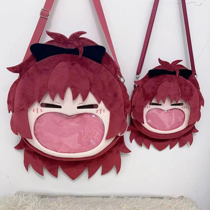 Smile House Puella Magi Madoka Kyouko Sakura Crossbody Bag Backpack