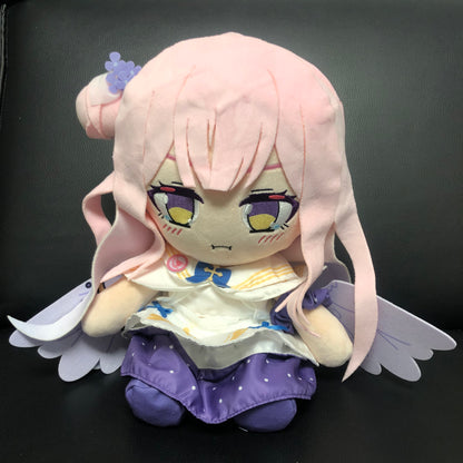 Smile House Fanmade Blue Anime Plushies Pink Hair 30CM Plush Doll