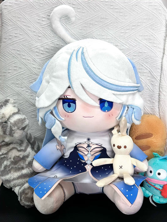 Smile House Genshin Impact Plushies Staring Furina Focarlors Forcalos 40CM Plush Doll