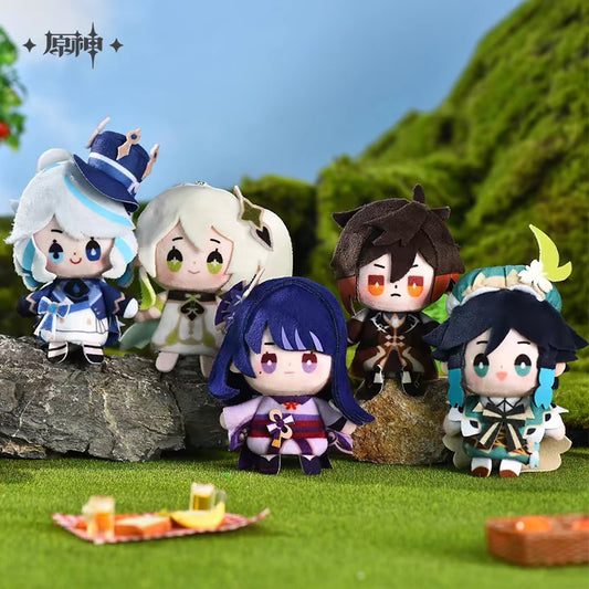 Smile House Drop Series: Genshin Impact Official Characters Furina Keychain Plush Doll 12CM