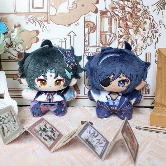 Smile House Genshin Impact Plushies Xiao Kaeya 12CM HX Style Plush Doll