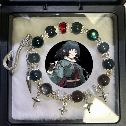 Free Shipping Smile House Zenless Zone Zero ZZZ Jane Doe Inspired Round Bracelet