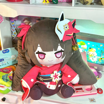 Smile House Anime Honkai Star Rail Plushies Sparkle Fumo Demon Upgrade Ver 40CM Plush Doll