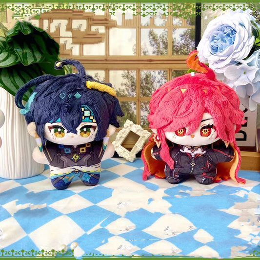 Smile House Genshin Impact Kinich Mavuika HX Style  Plush Doll 12CM