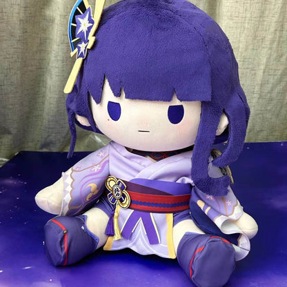 Smile House Genshin Impact Plushies Staring Baal Ei Raiden Shugun 40CM Plush Doll