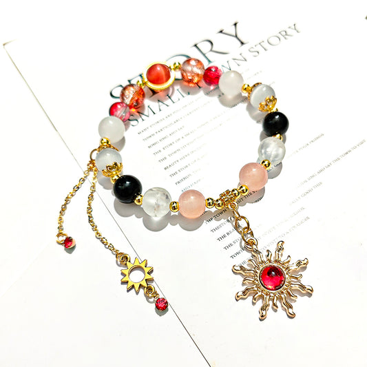 Smile House Game Fanmade Handmade Red Inspired Bracelet