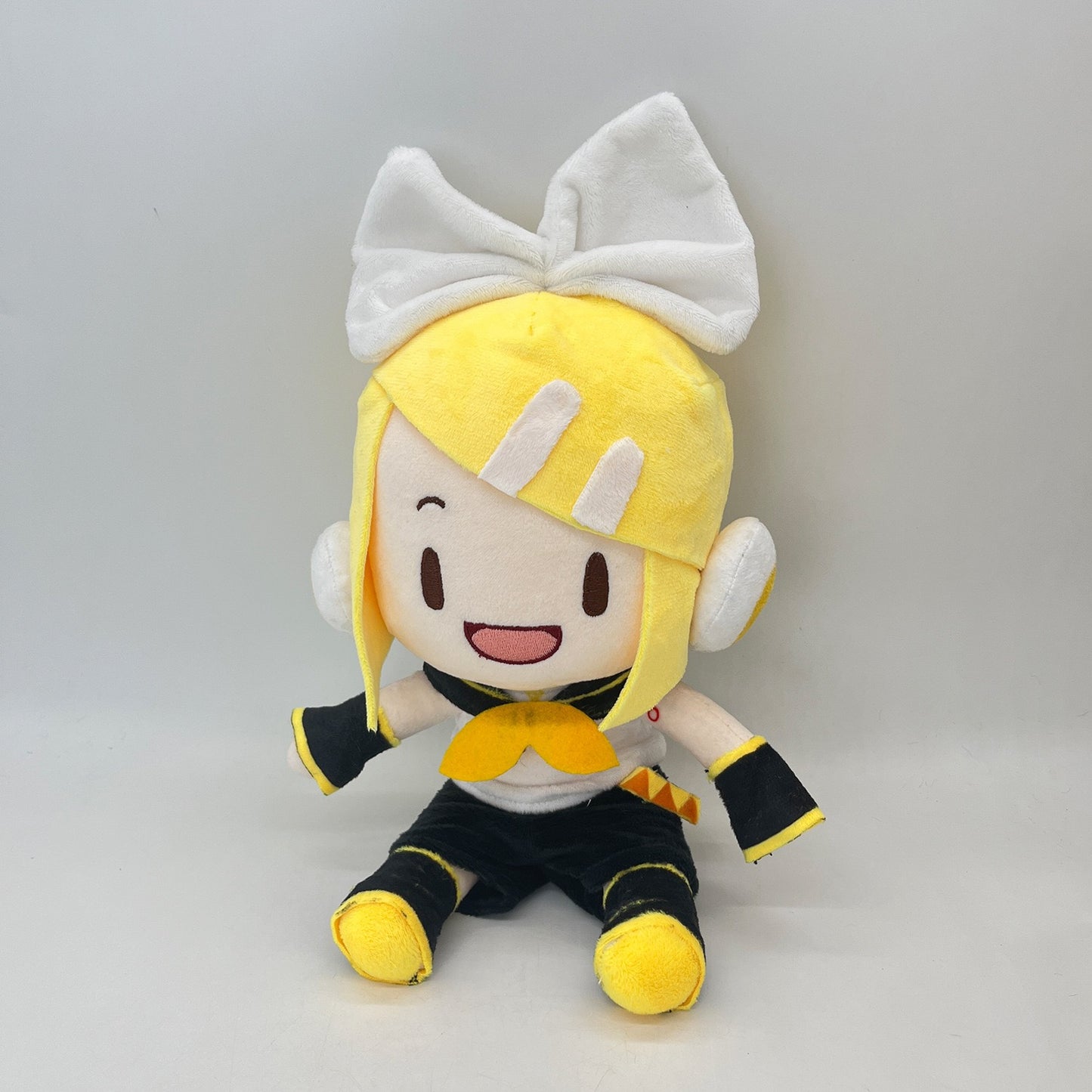 Smile House Green V Singer Twins Rin Len Plush Doll 28CM