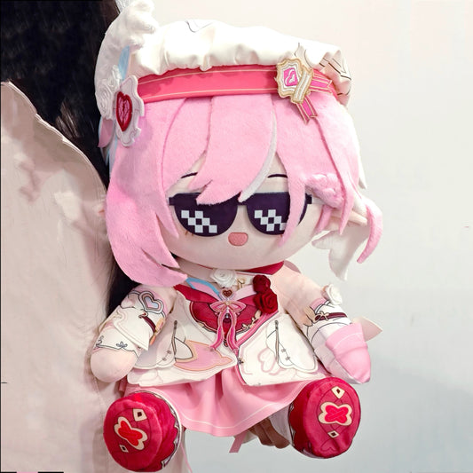 Smile House Fanart Plushtoy Pink Hair 40CM Staring Eyes Plush Doll