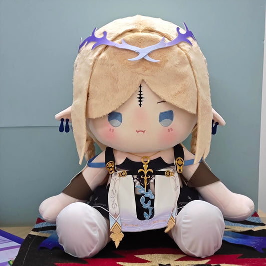 Smile House Wuthering Waves Plushies Cartethyia Staring Eyes Plush Doll 40CM