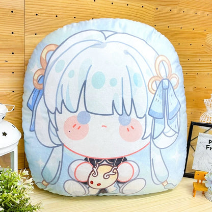 Smile House Wuthering Waves Characters Double Side Pillow Plush Doll 38CM