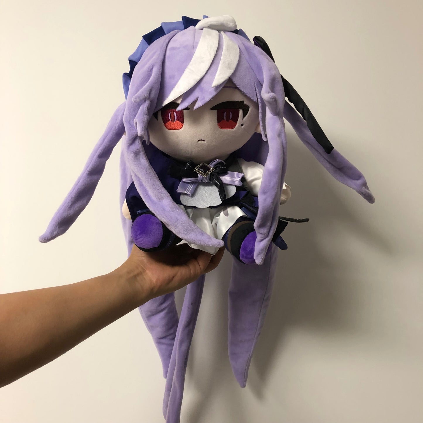 Pre-sale Smile House Fanart With Clothes Plushies Big Eyes Ver Purple Detail Plush Doll 30CM