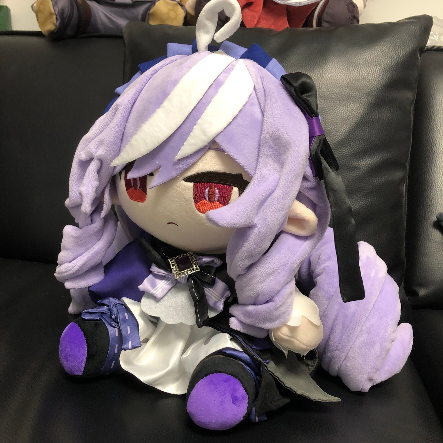 Pre-sale Smile House Fanart With Clothes Plushies Big Eyes Ver Purple Detail Plush Doll 30CM