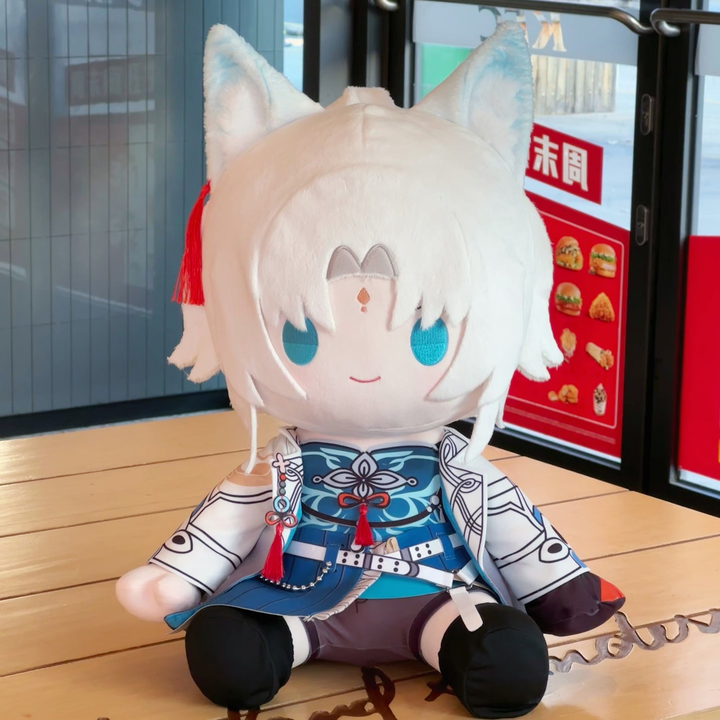 Smile House Honkai: Star Rail Plushies Staring Feixiao Fei Xiao 40CM Plush Doll