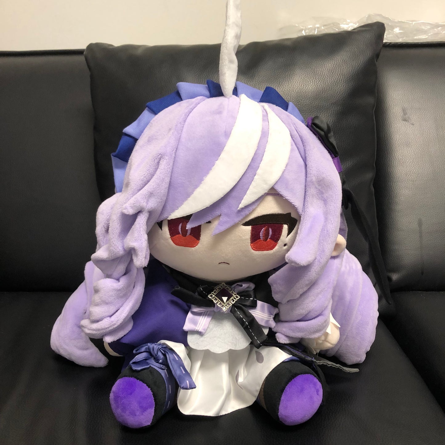 Pre-sale Smile House Fanart With Clothes Plushies Big Eyes Ver Purple Detail Plush Doll 30CM