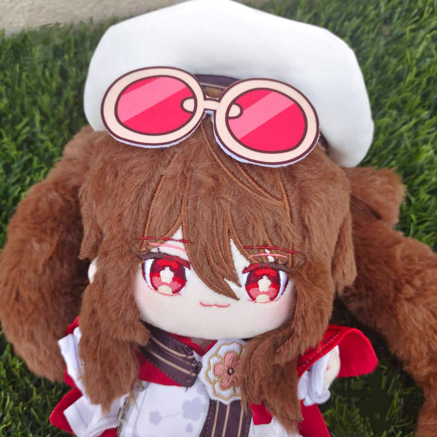 Smile House Genshin Impact Hutao Cherries Snow-Laden Plushies 20CM Plush Doll