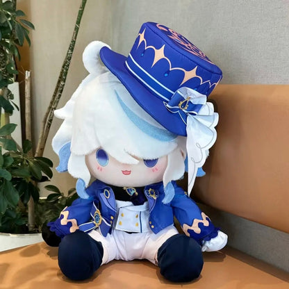 Smile House Genshin Impact Plushies Staring Furina White Ver 40CM Plush Doll