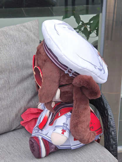 【Free Shipping】Smile House Genshin Impact Plushies Hutao Cherries Snow-Laden Big Eyes 40CM Plush Doll