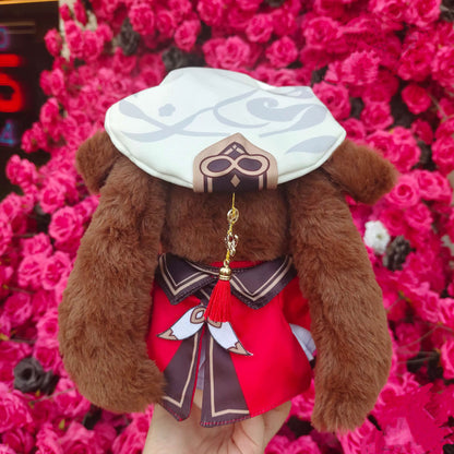 Smile House Genshin Impact Hutao Cherries Snow-Laden Plushies 20CM Plush Doll