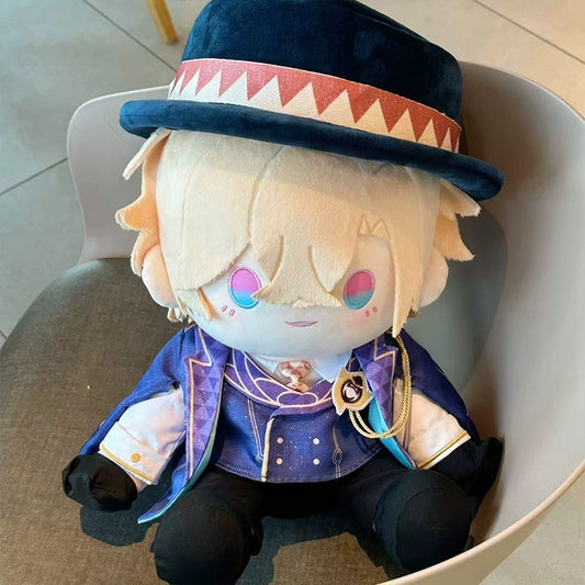 Smile House Honkai: Star Rail Plushies Staring New Style Aventurine 40CM Plush Doll With Hat