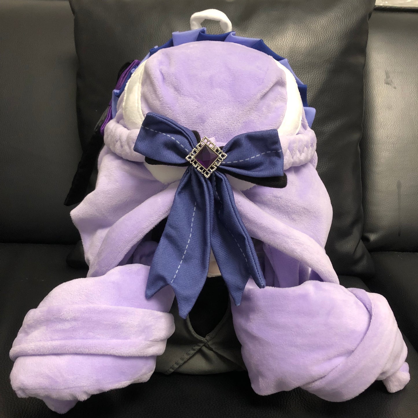 Pre-sale Smile House Fanart With Clothes Plushies Big Eyes Ver Purple Detail Plush Doll 30CM