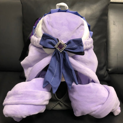Pre-sale Smile House Fanart With Clothes Plushies Big Eyes Ver Purple Detail Plush Doll 30CM