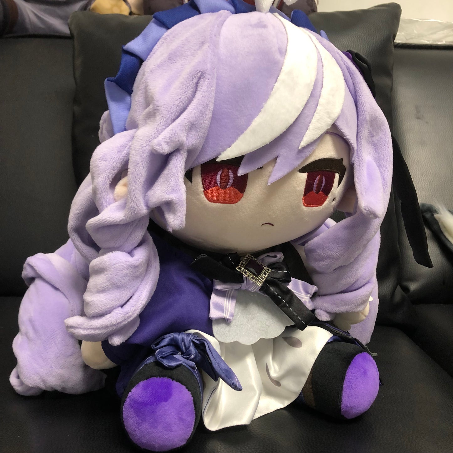 Pre-sale Smile House Fanart With Clothes Plushies Big Eyes Ver Purple Detail Plush Doll 30CM