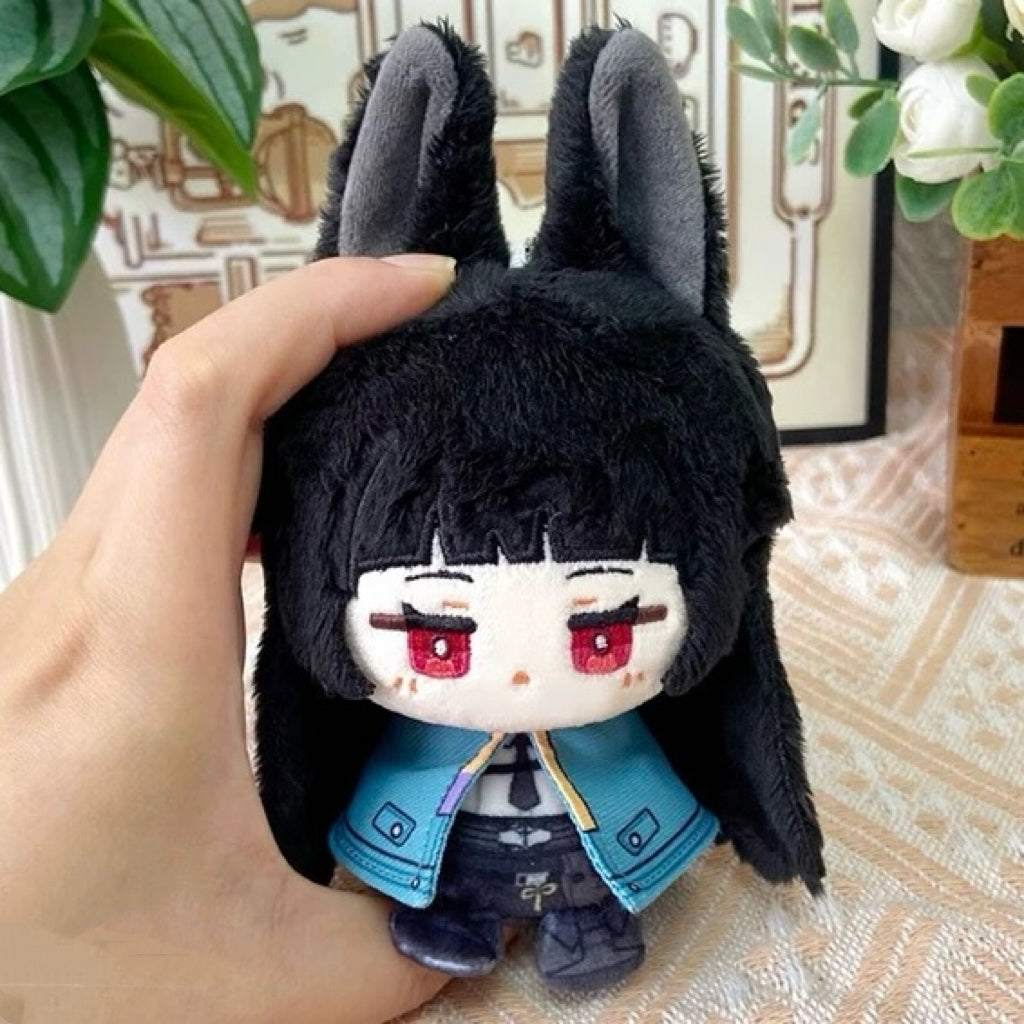 Smile House Zenless Zone Zero/ZZZ Plushies Jane Doe Miyabi Cloak 12CM Doll