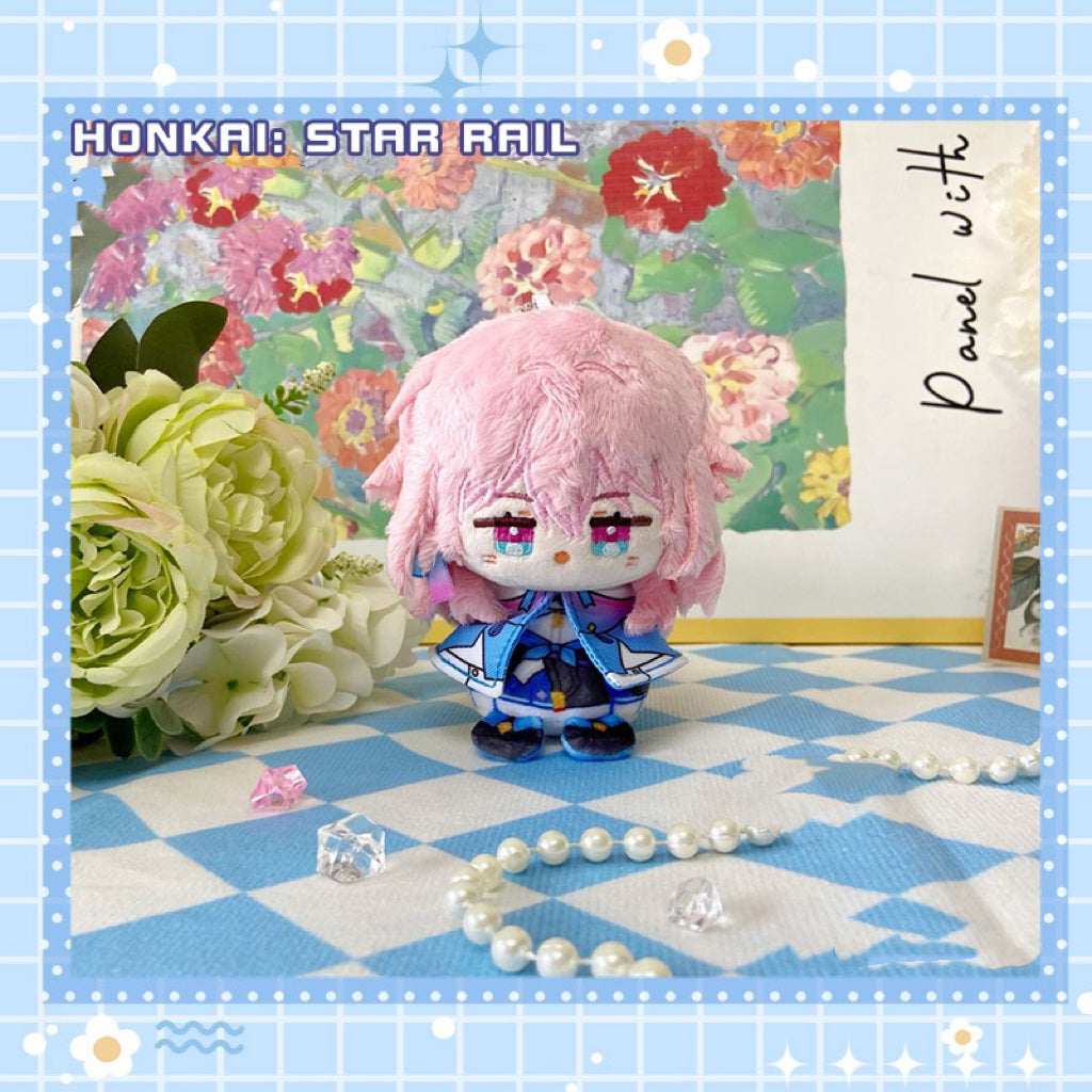 Smile House Honkai: Star Rail Cloak Plushies Boothill March 7th Stelle Fuxuan Fu Xuan Gallagher 12CM Plush Doll