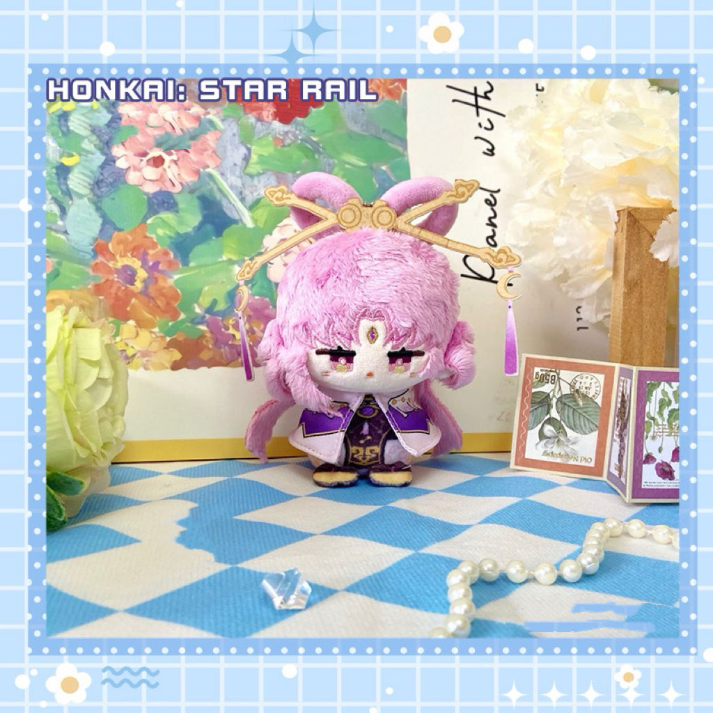 Smile House Honkai: Star Rail Cloak Plushies Boothill March 7th Stelle Fuxuan Fu Xuan Gallagher 12CM Plush Doll