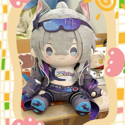 Smile House Fanart Plushies 40CM Staring Eyes Cute Wolf Plush Doll Style19