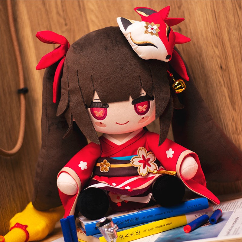 Smile House Anime Honkai Star Rail Plushies Sparkle Fumo Demon Upgrade Embroidered luminous Eyes Ver Plush Doll 30CM