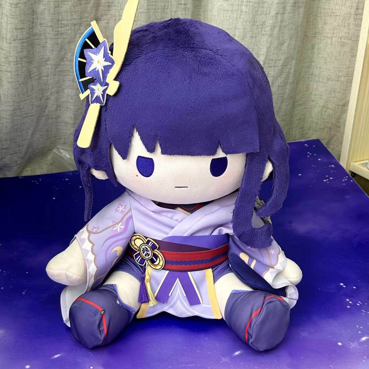 Smile House Genshin Impact Plushies Staring Baal Ei Raiden Shugun 40CM Plush Doll